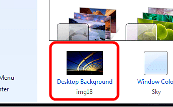 Windows 7 Desktop Background